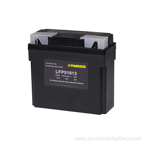12.8v 12ah 51913 lithium ion motorcycle starter battery